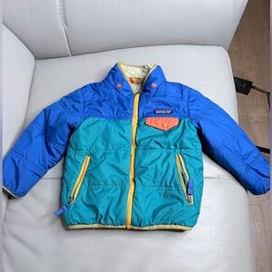 Patagonia reversible Trimble toddler jacket 3T